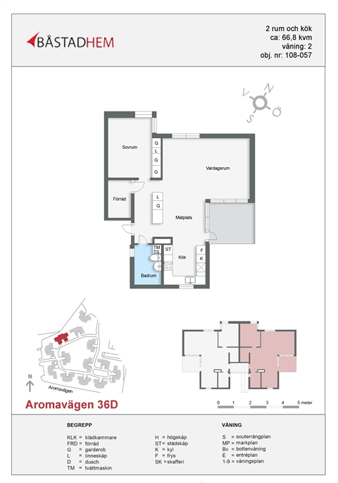Lägenhet på Aromavägen 36D i Båstad
